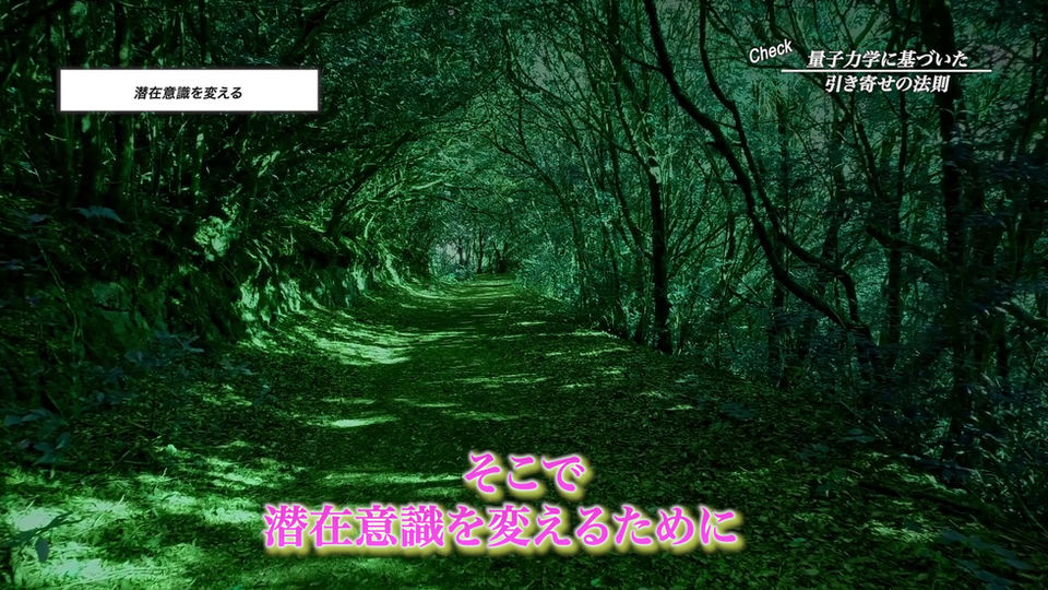 量子力学に基づいた引き寄せの法則